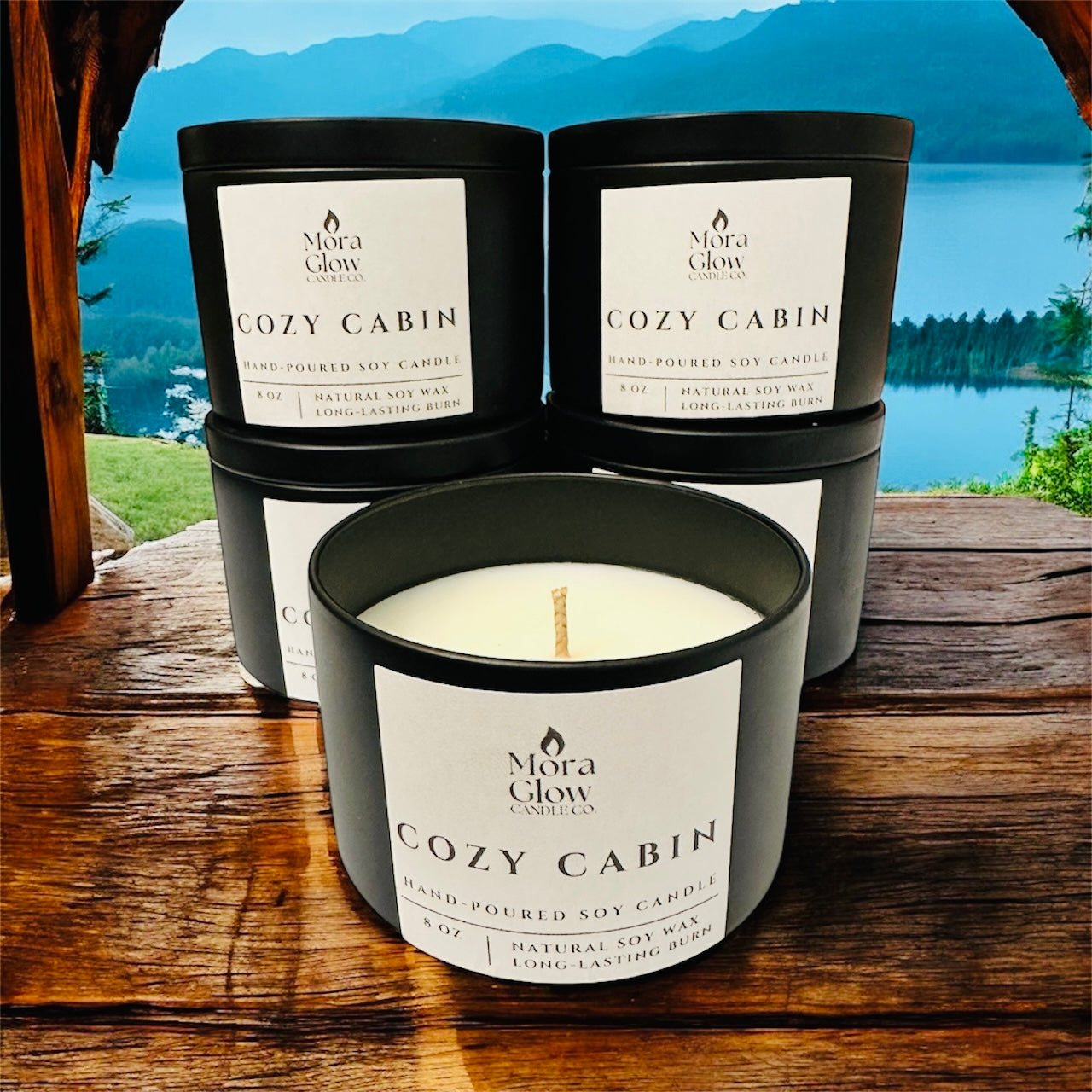 Cozy Cabin Soy Candle - 8oz ★ ★ ★ ★ ★