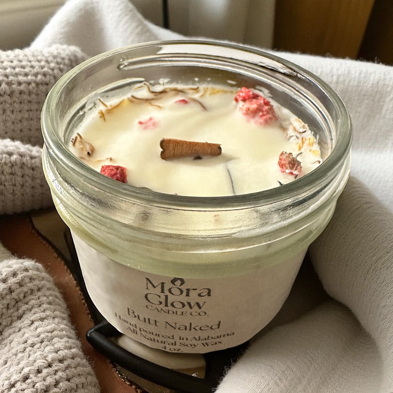 Butt Naked Soy Candle★★★★★ - 4oz.