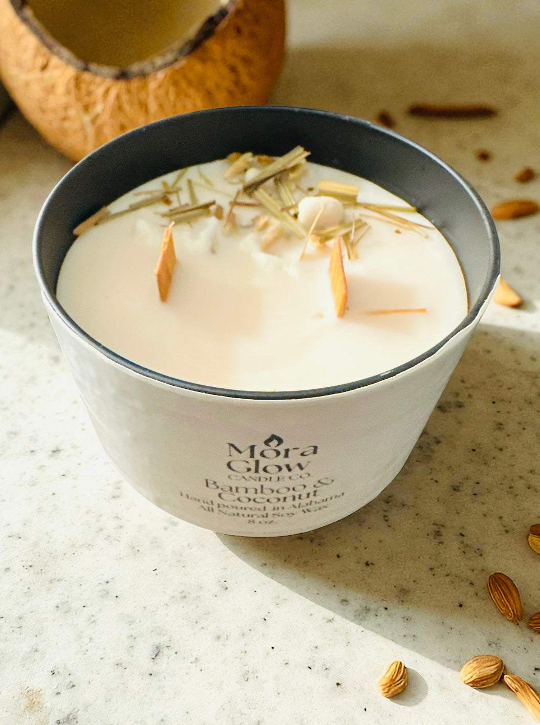 Bamboo & Coconut Soy Candle - 7oz & 8oz ★★★★★