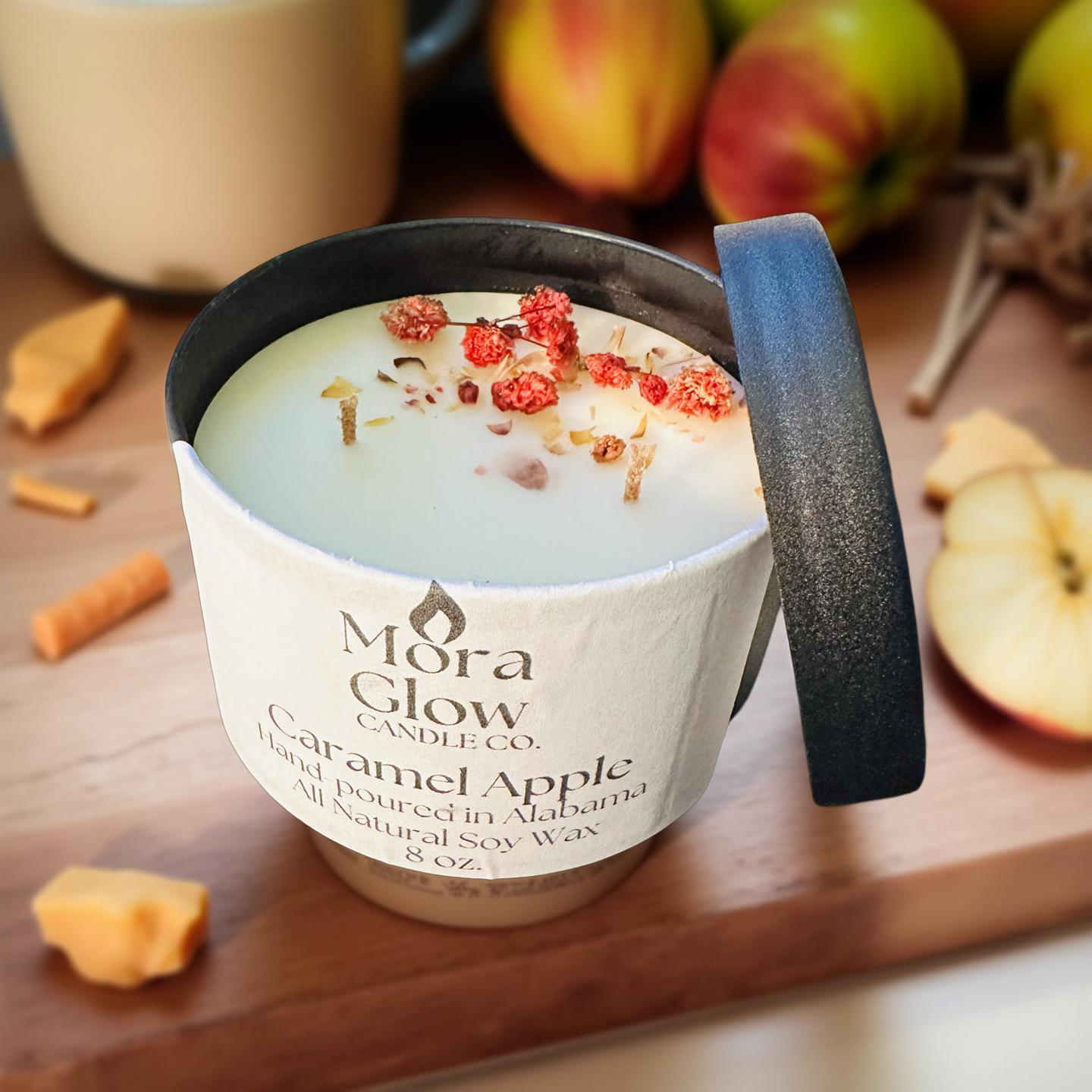 Caramel Apple Soy Candle – 8 oz. ★★★★★