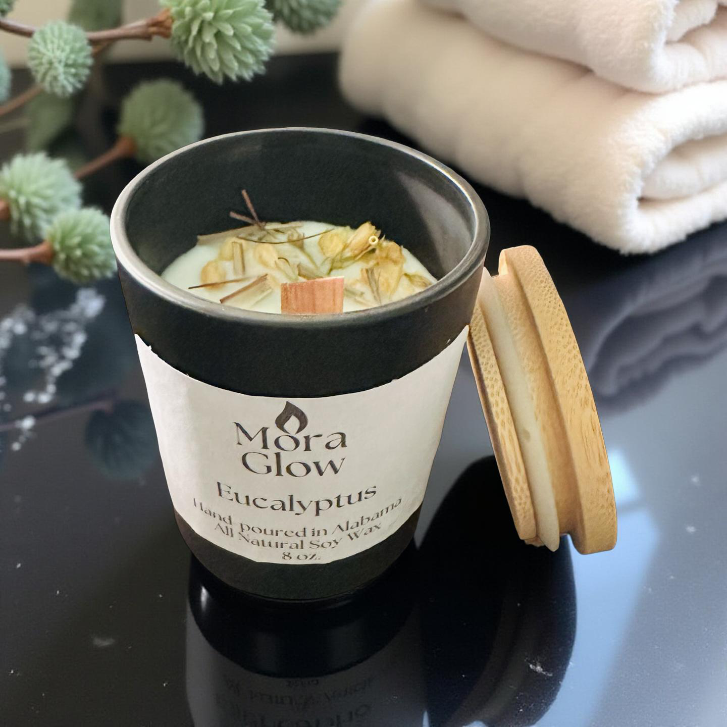 Eucalyptus Soy Candle – 8oz ★★★★★