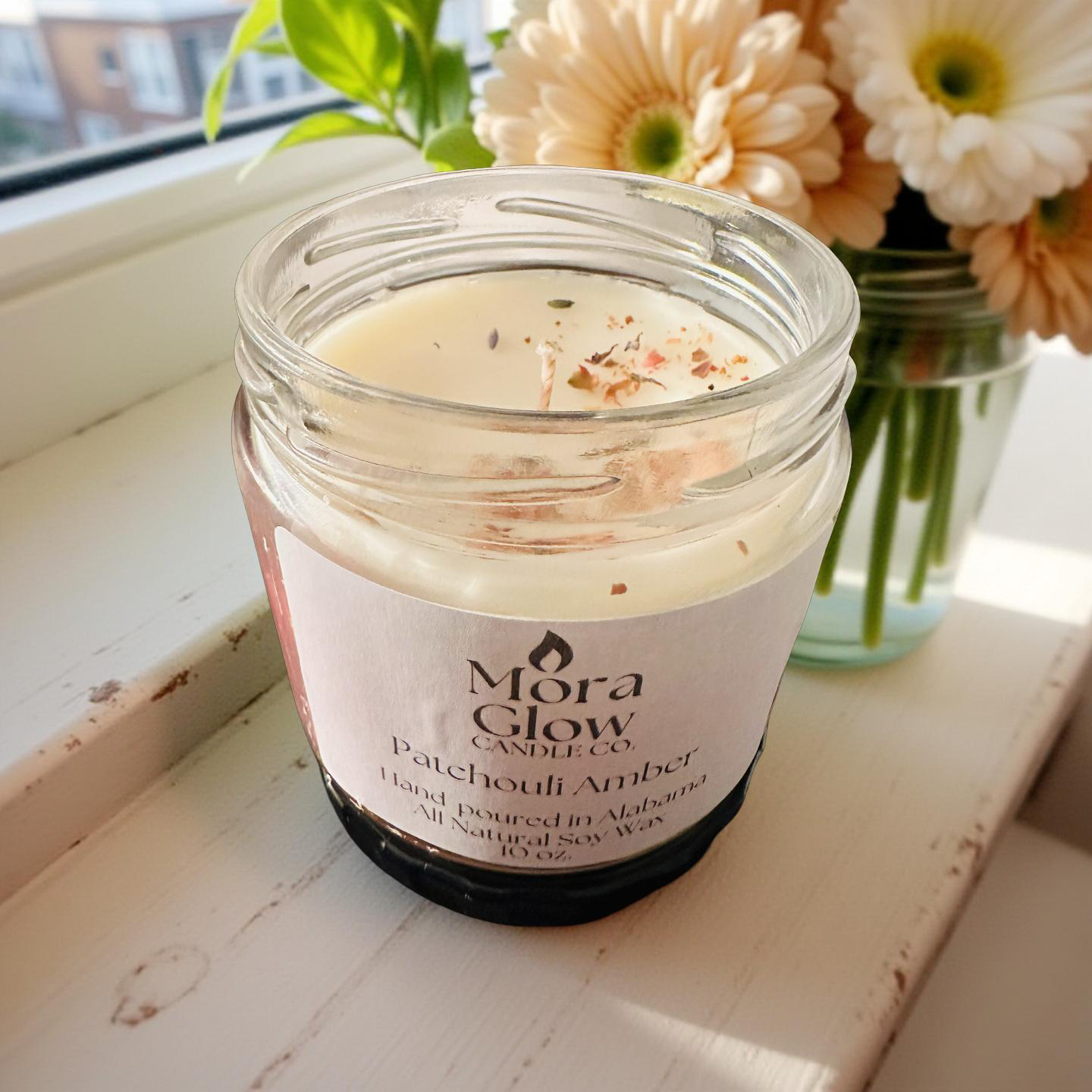 Patchouli Amber Soy Candle – 10oz ★★★★★