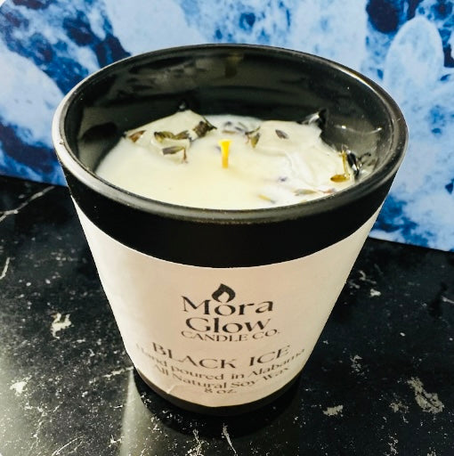 Black Ice Soy Candle - 7oz & 8oz ★★★★★