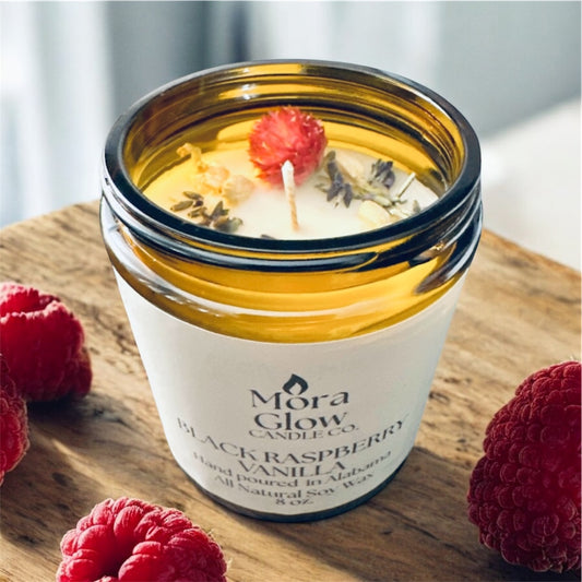 Black Raspberry Vanilla Soy Candle ★★★★★- 8oz