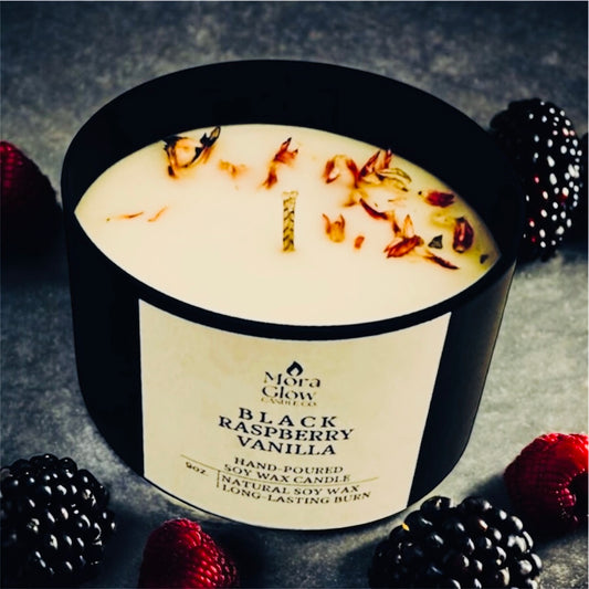 Black Raspberry Vanilla Soy Candle ★★★★★- 8oz