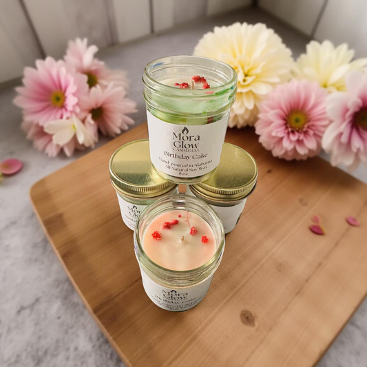 Birthday Cake 8 oz. Candle  ★★★★★